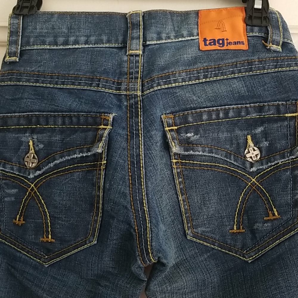 Tag blue bootcut jeans size 25